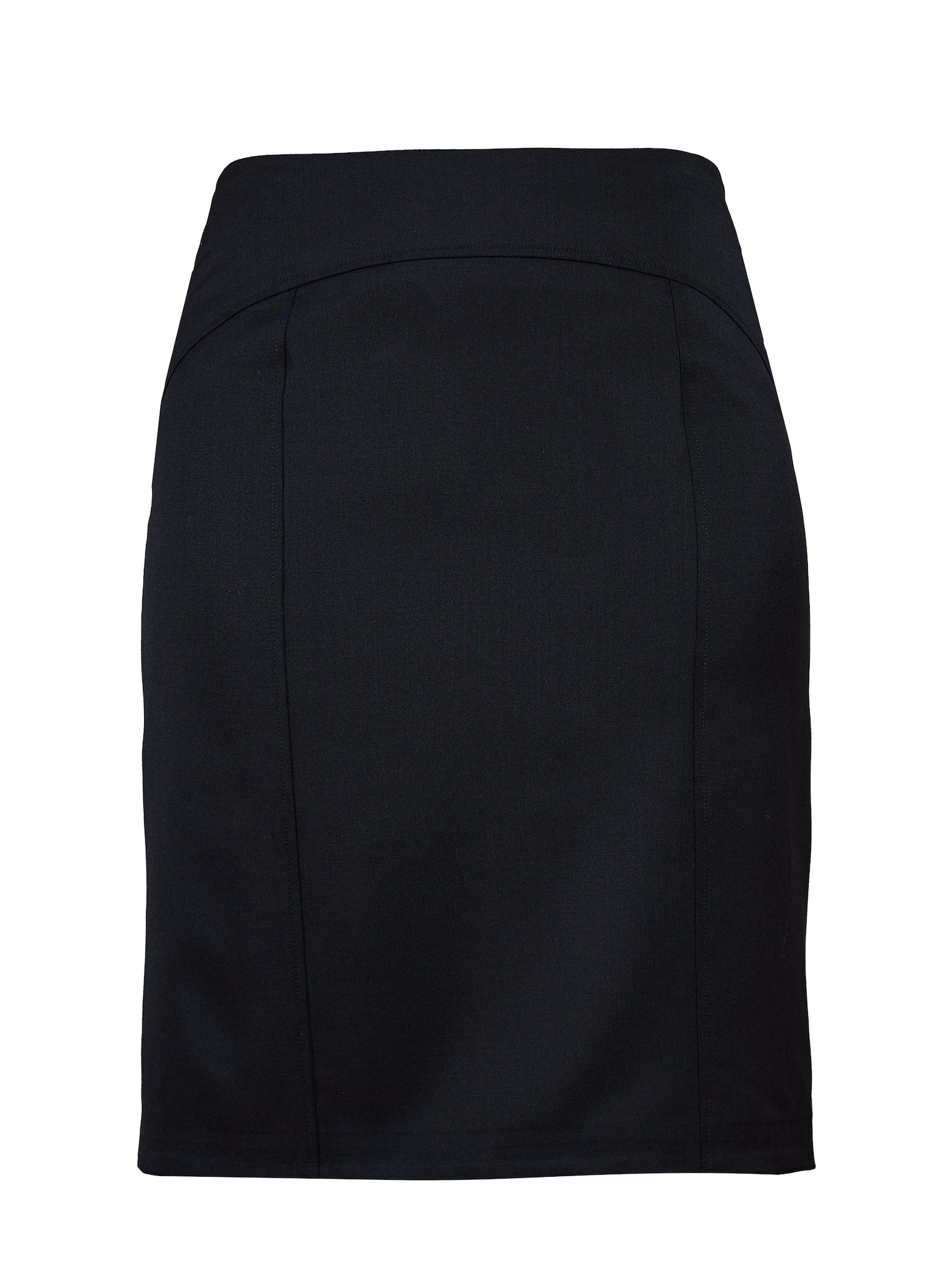 Panelled midi pencil skirt