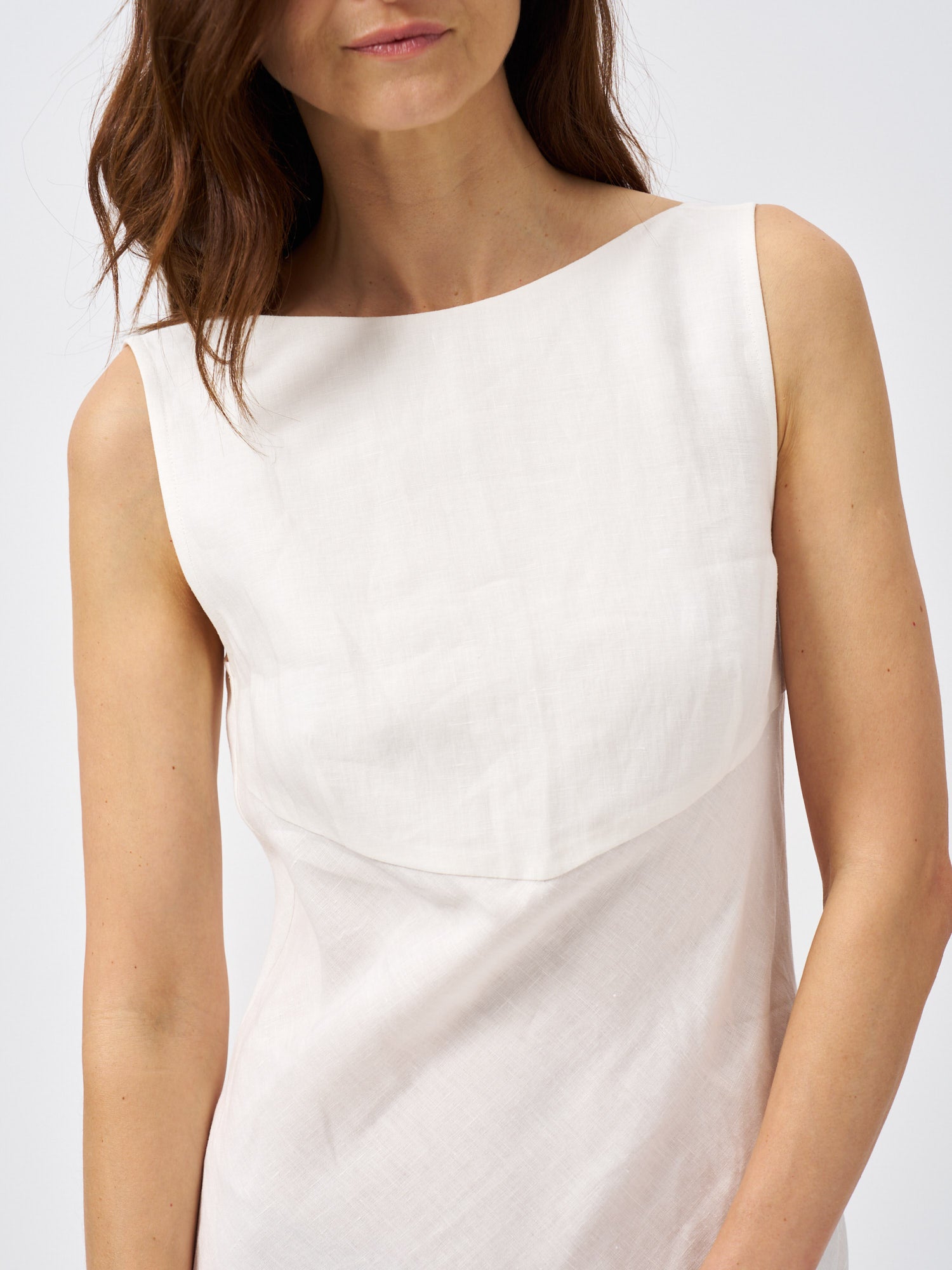 Alma Bias-Cut Open Back Dress