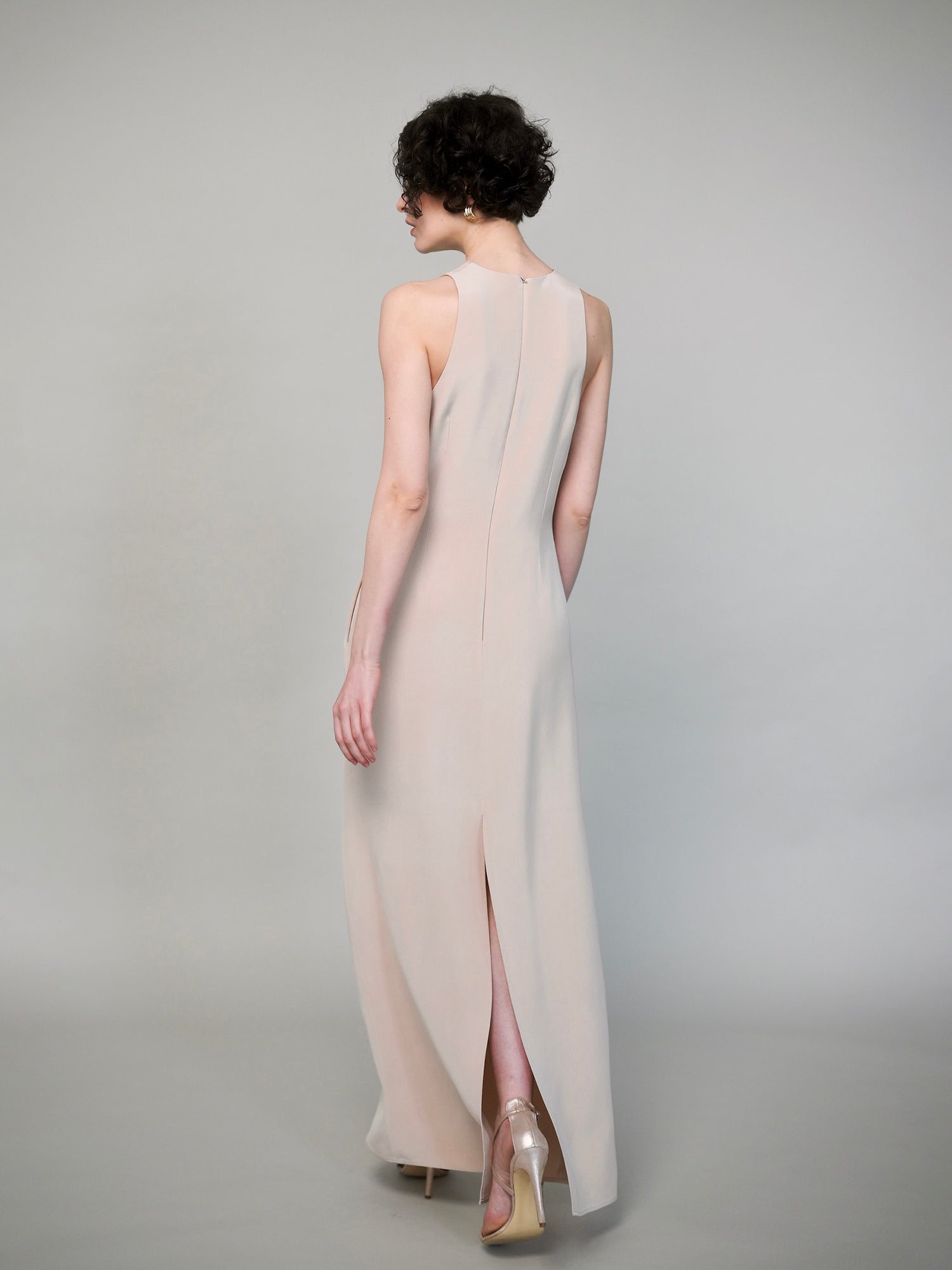 Silk drape detail, Serene gown