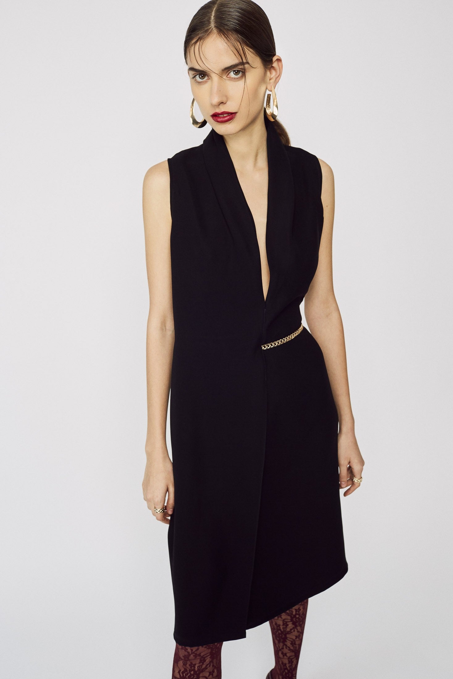 Ilona Wraped Midi Dress