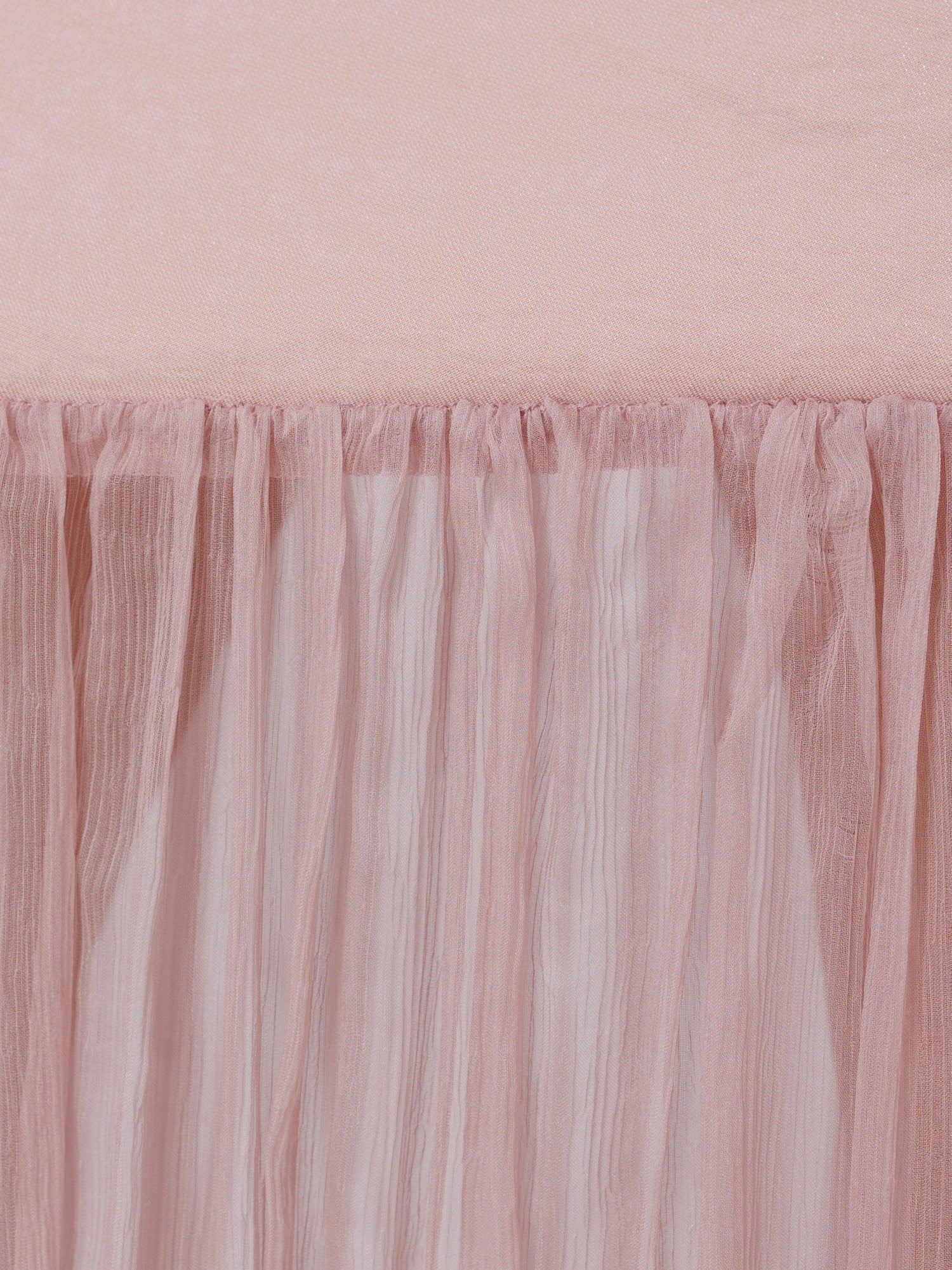 Mara Maxi Silk Dress Dusty Pink